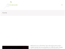Tablet Screenshot of mariamachon.com